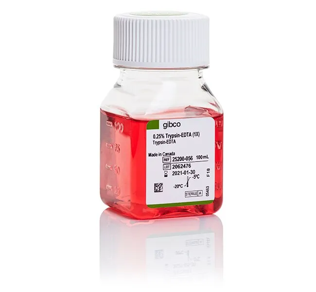 Trypsin-EDTA (0.25%), phenol red, 100ml