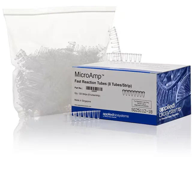 MicroAmp™ Fast 8-Tube Strip, 0.1 mL (Life Science)
